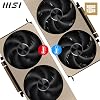 MSI NVIDIA GeForce RTX 5070 12G Inspire 3X OC 192 bit GDDR7 Game Graphics Card, Frequency Increase Up to 2557 MHz, PCIe Gen 5, DLSS 4, DP 2.1 x 3, HDMI 2.1 x 1, SFF Ready