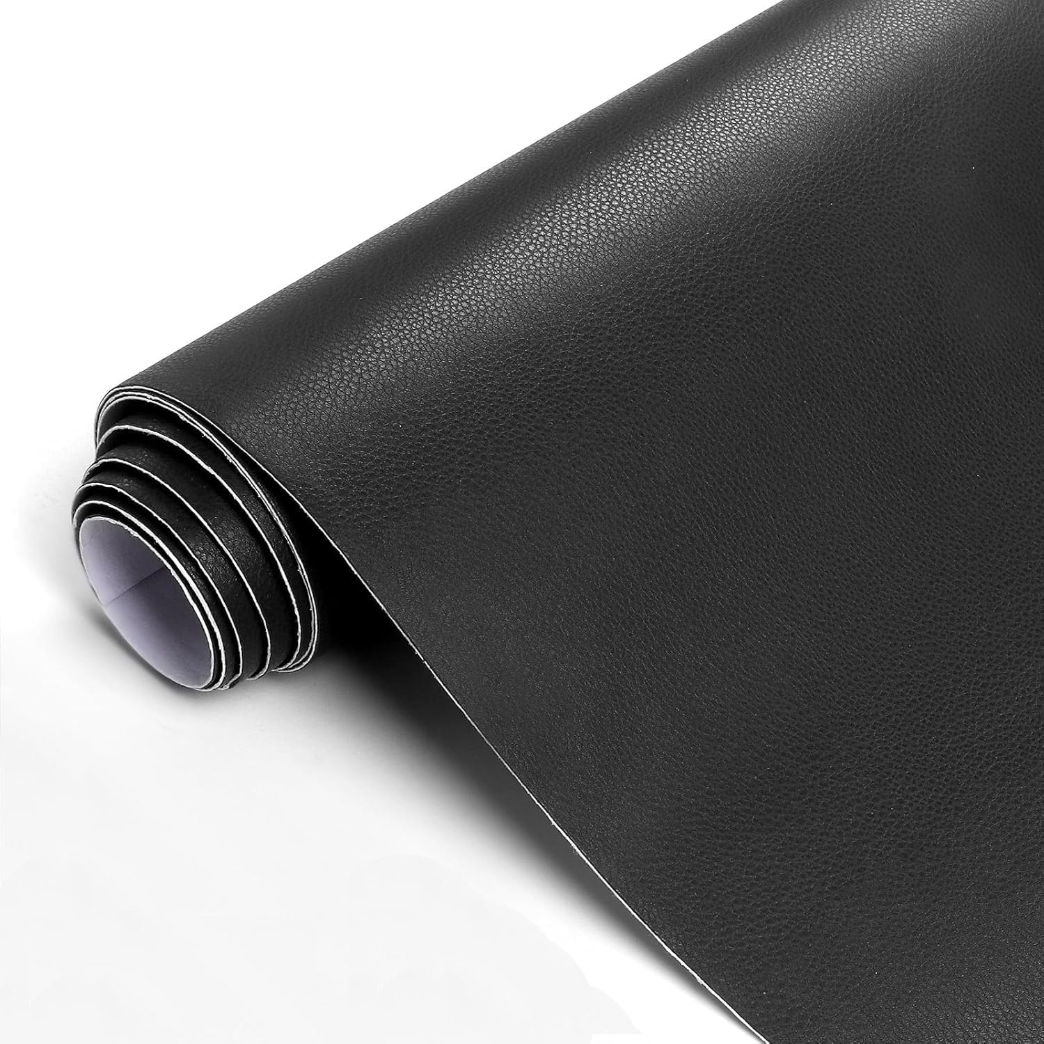 貼るレザー 合皮 補修シート, BetterJonny 合皮シート 補修シート ソファー補修テープ大判30cm*157cm レザーシート 補修 PVC製 革 生地 防水 補修シール 柔らかめ 良く伸びるシールタイプ ソファー 家具補修 車の座席用 (ブラック)