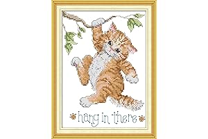CROSSDECOR Cross Stitch Stamped Kits: A Beginner's Guide to Cross-Stitching Kingdom
