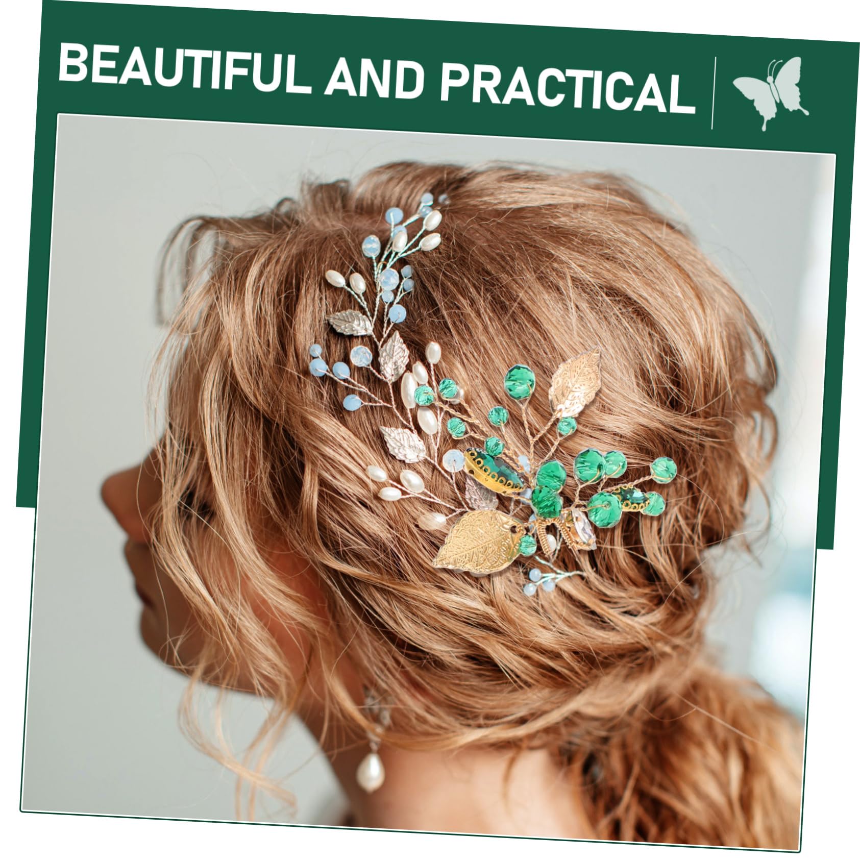 Ipetboom 12piezas Horquillas De Cristal Para Novias Accesorios De Boda Elegantes De Diseño Chic Brillo Para Momentos Inolvidables