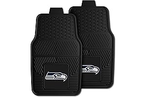 Fanmats Official NFL Seattle Seahawks Vinyl Heavy Duty Car Floor Mats