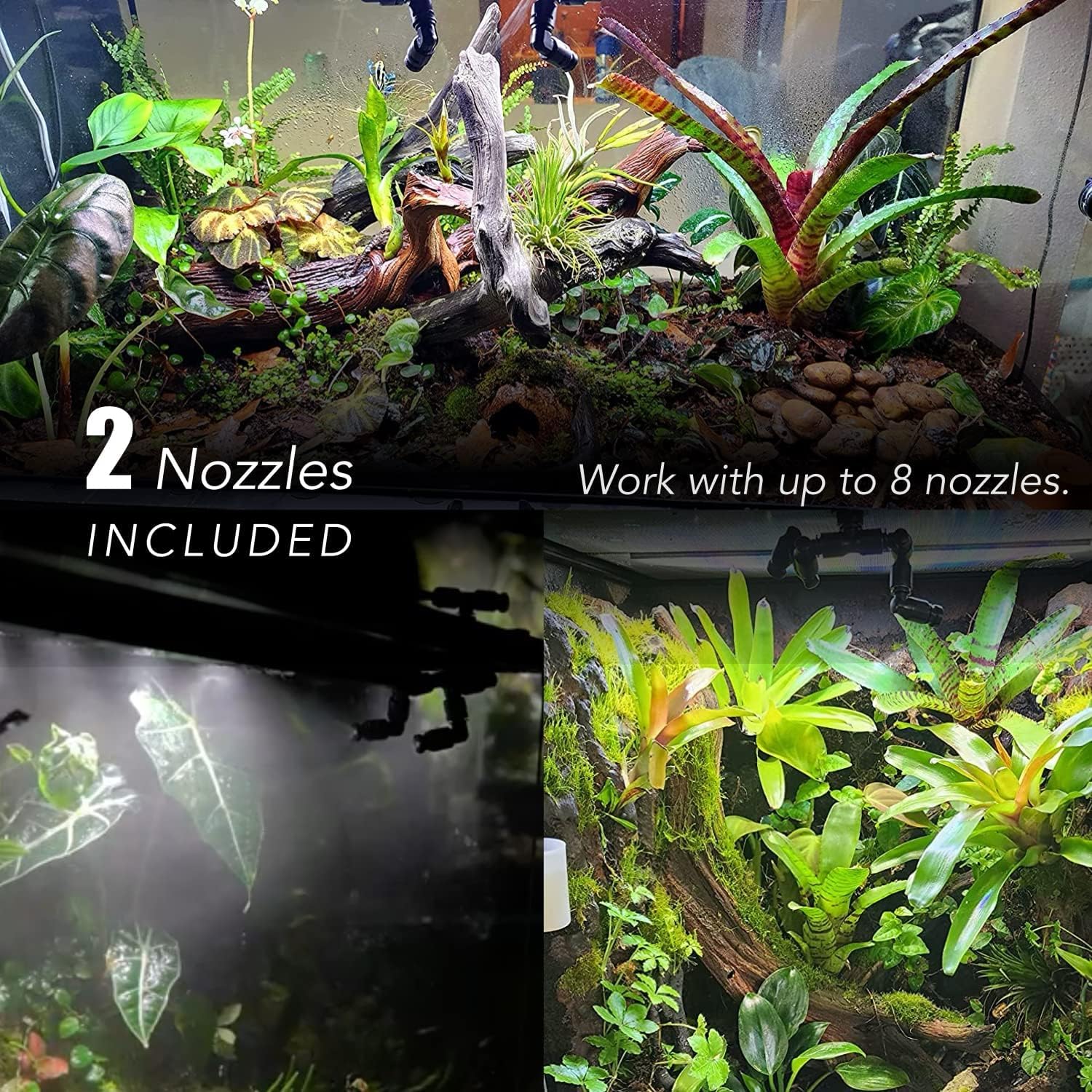 MrReptile Mister gadów, automatyczny mister do terrarium dla gadów, system zamgławiania gadów, do kameleona, żaby, żółw, wiwarium paludarium