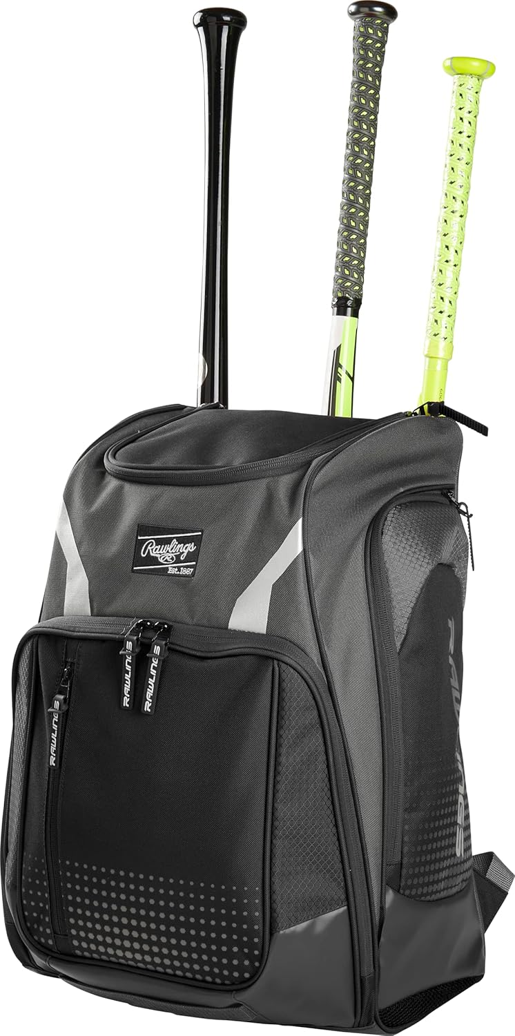 Rawlings | Legion Backpack Equipment Bag | Baseball & Softball | Multiple Stlyes