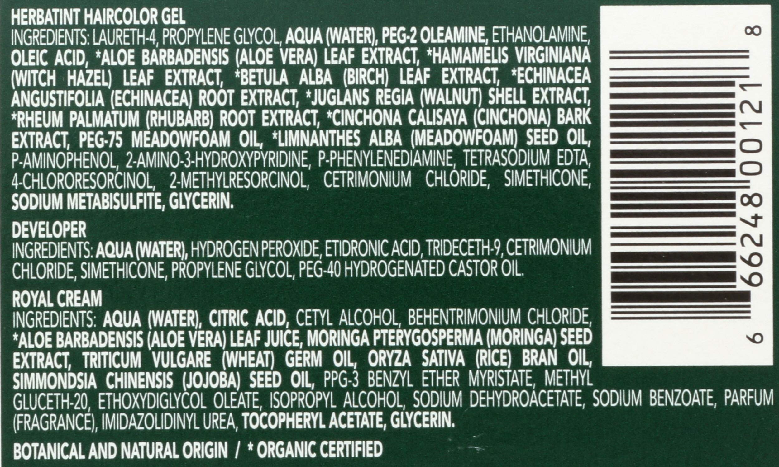 HERBATINT® trwały roślinny żel do włosów (8R – miedziany blond jasny) 1 lub 2 aplikacje
