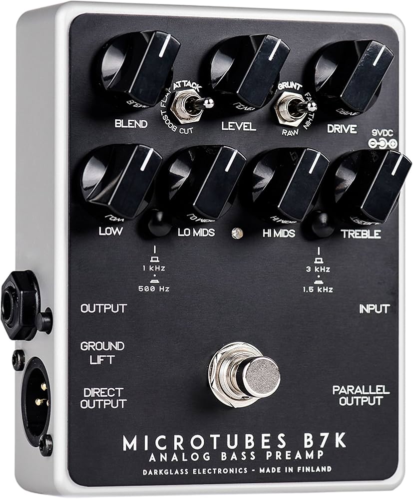 ベース DARKGLASS MICROTUBES B7K USA Darkglass Microtubes B7K V2 Bass Preamp Pedal : Amazon.ca