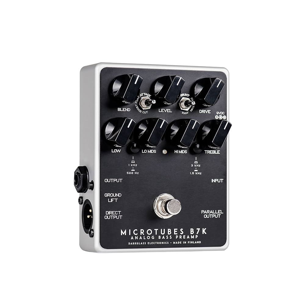 ベース Darkglass Electronics Microtubes B7K Darkglass Microtubes B7K V2 Bass Preamp Pedal : Amazon.ca