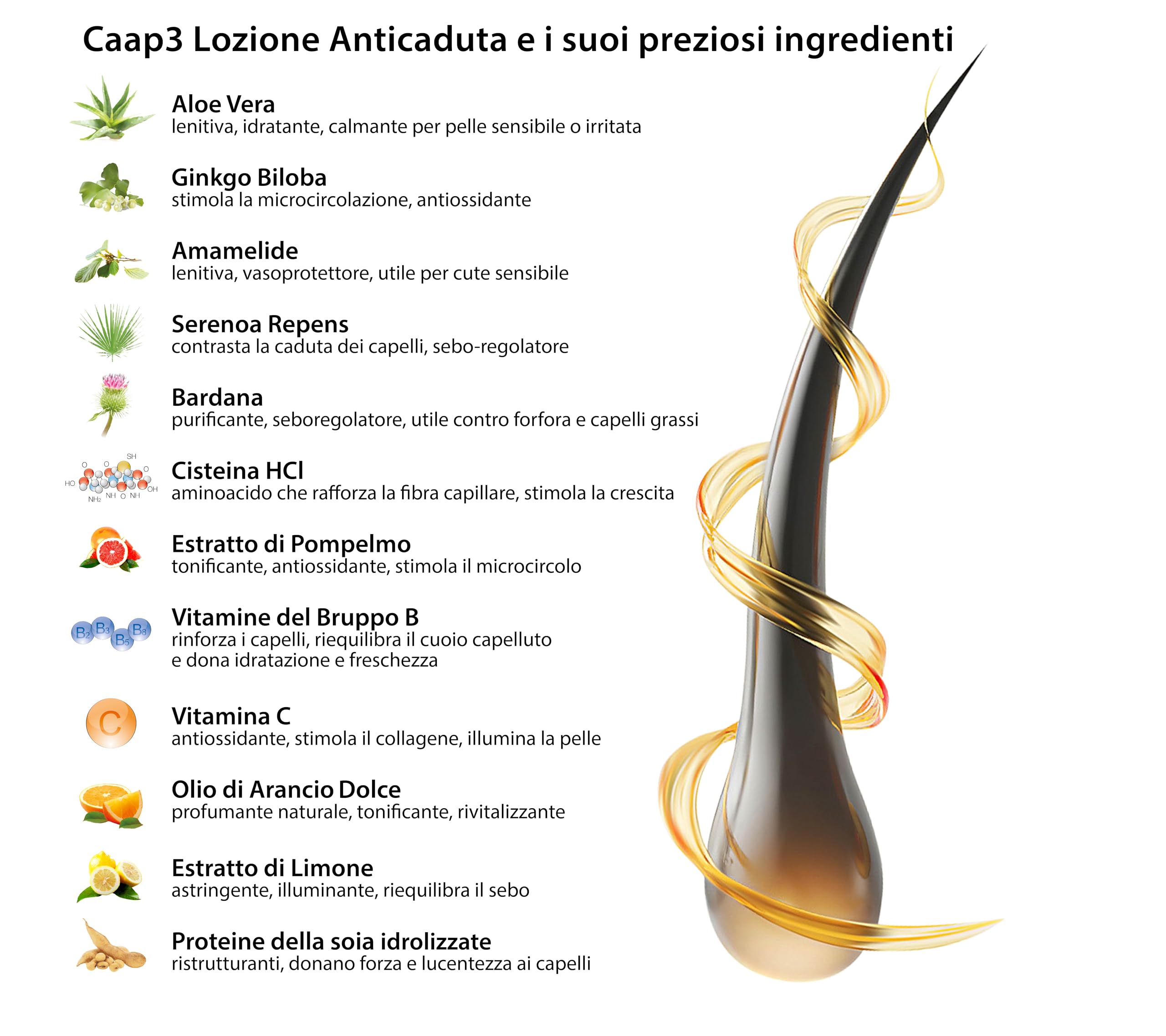 Lozione e Shampoo Anticaduta, la linea completa per cute e capelli. In OMAGGIO lo Shampoo Tutti i Giorni, pensato per accompagnare la normale routine di lavaggio nei diversi momenti dell'anno