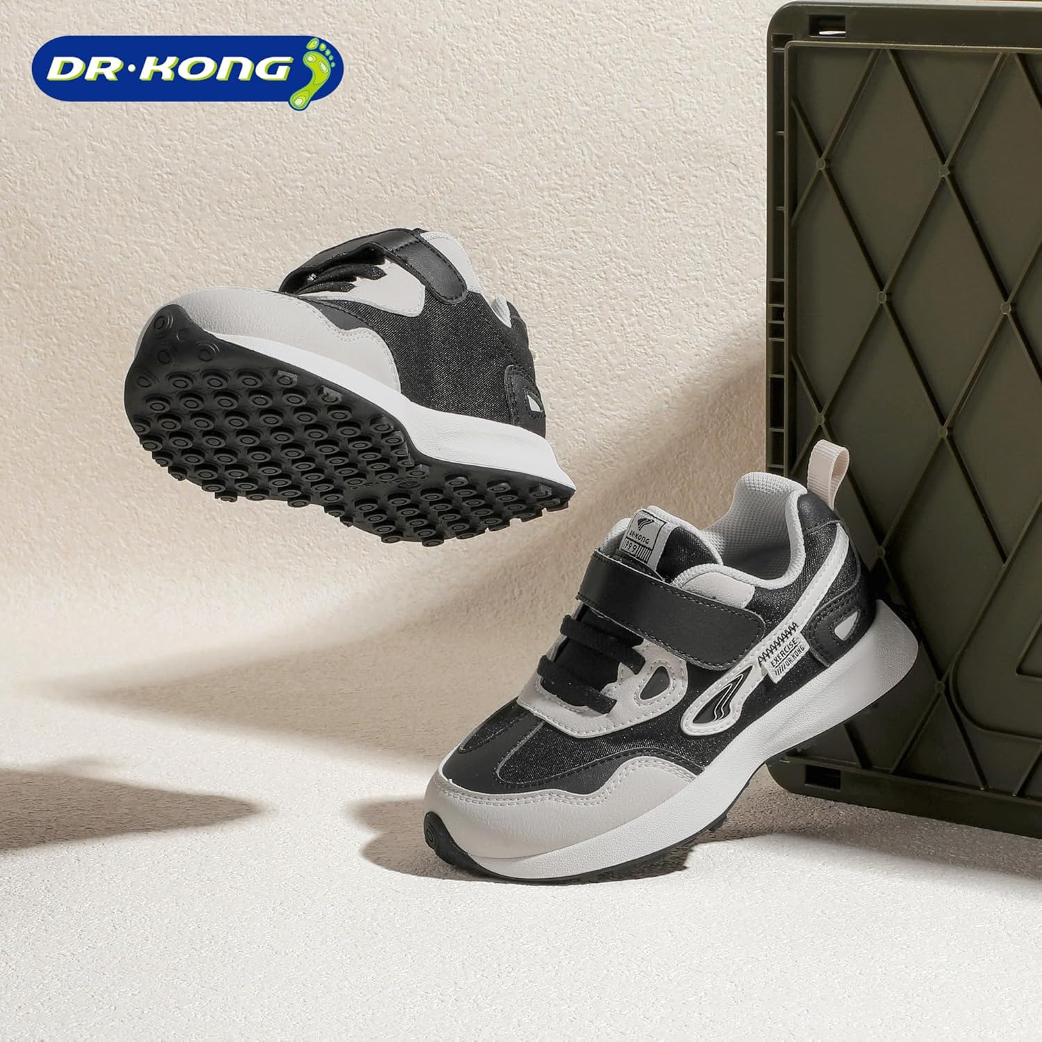 Dr Kong Toddler Shoes Kids Shoes for Boys and Girls Lightweight Durable Casual Athletic Kids Sneakers for Toddlers and Little Kids