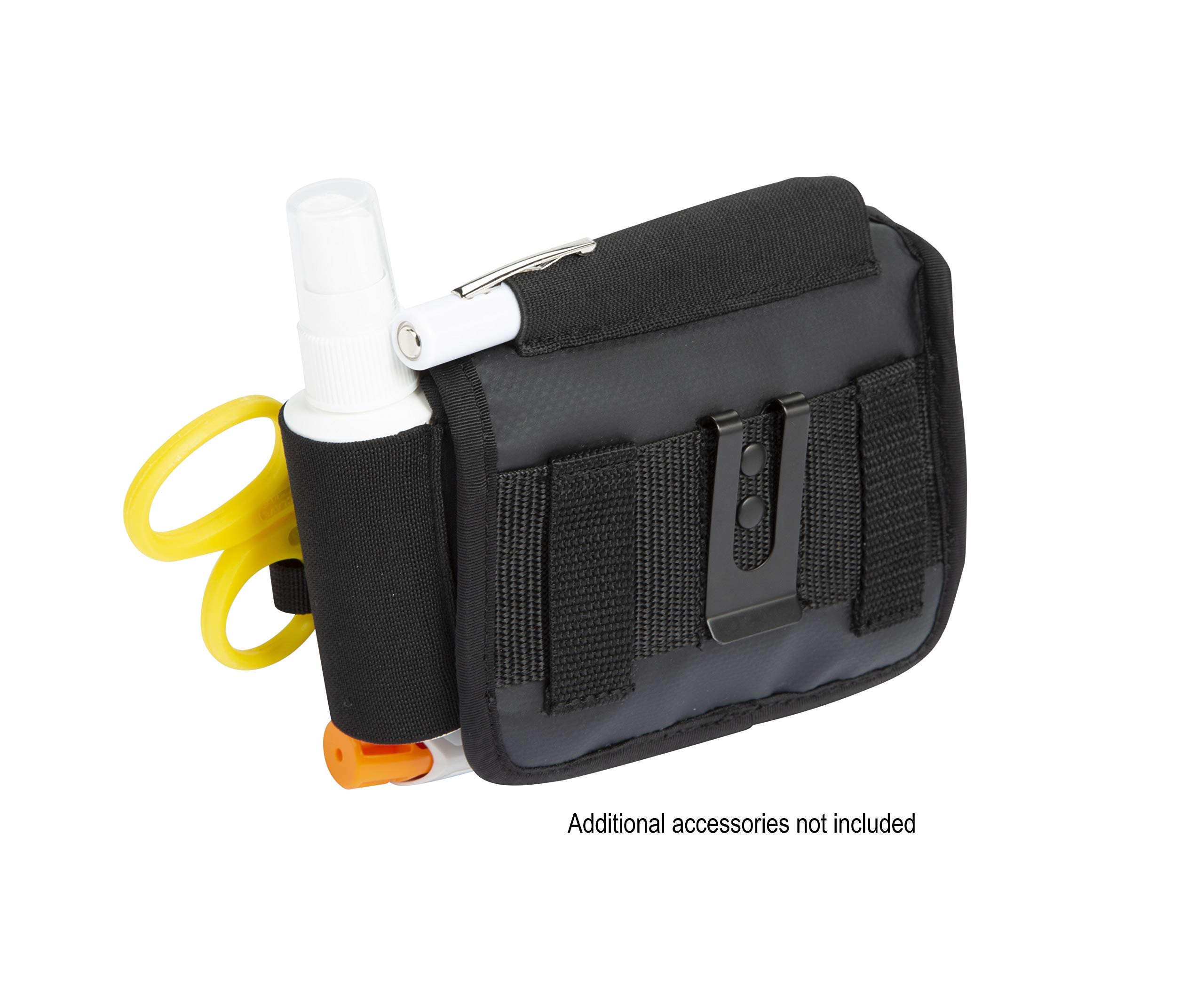 MUELLER Sports Medicine Medi Kit PPE ProPack, Athletic Training Kit for Men and Women, Medical Supply Bag for Sports Teams, Compact Medical Waist Pack, Waterproof, Bag Only, Black, One Size