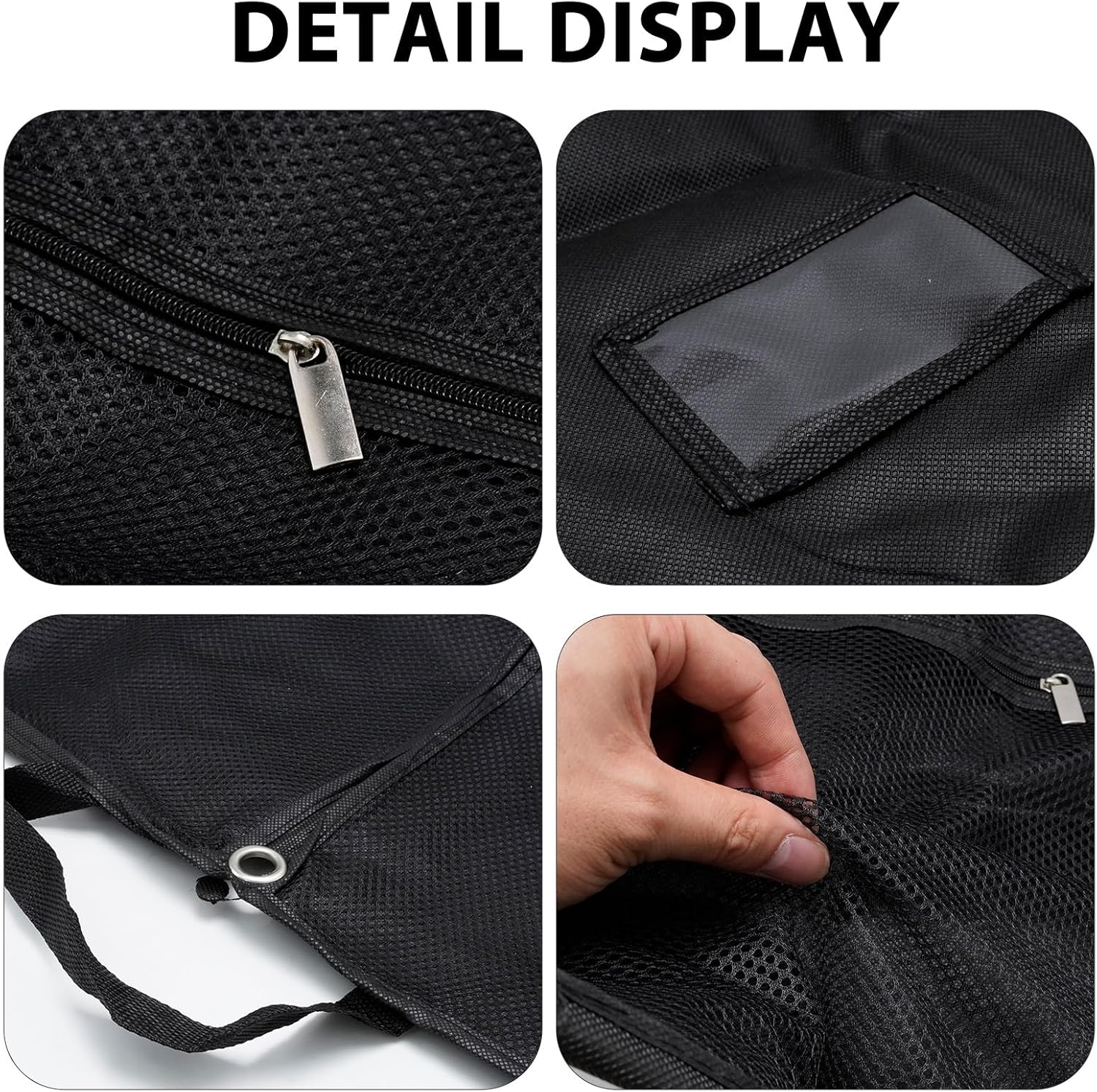 60" Heavy Duty Garment Bags for Travel, Dress Bags, Suitable for Travel and Storage, Ideal for Business Trips, Weekend Getaways, and Everyday Use, 2 Pack