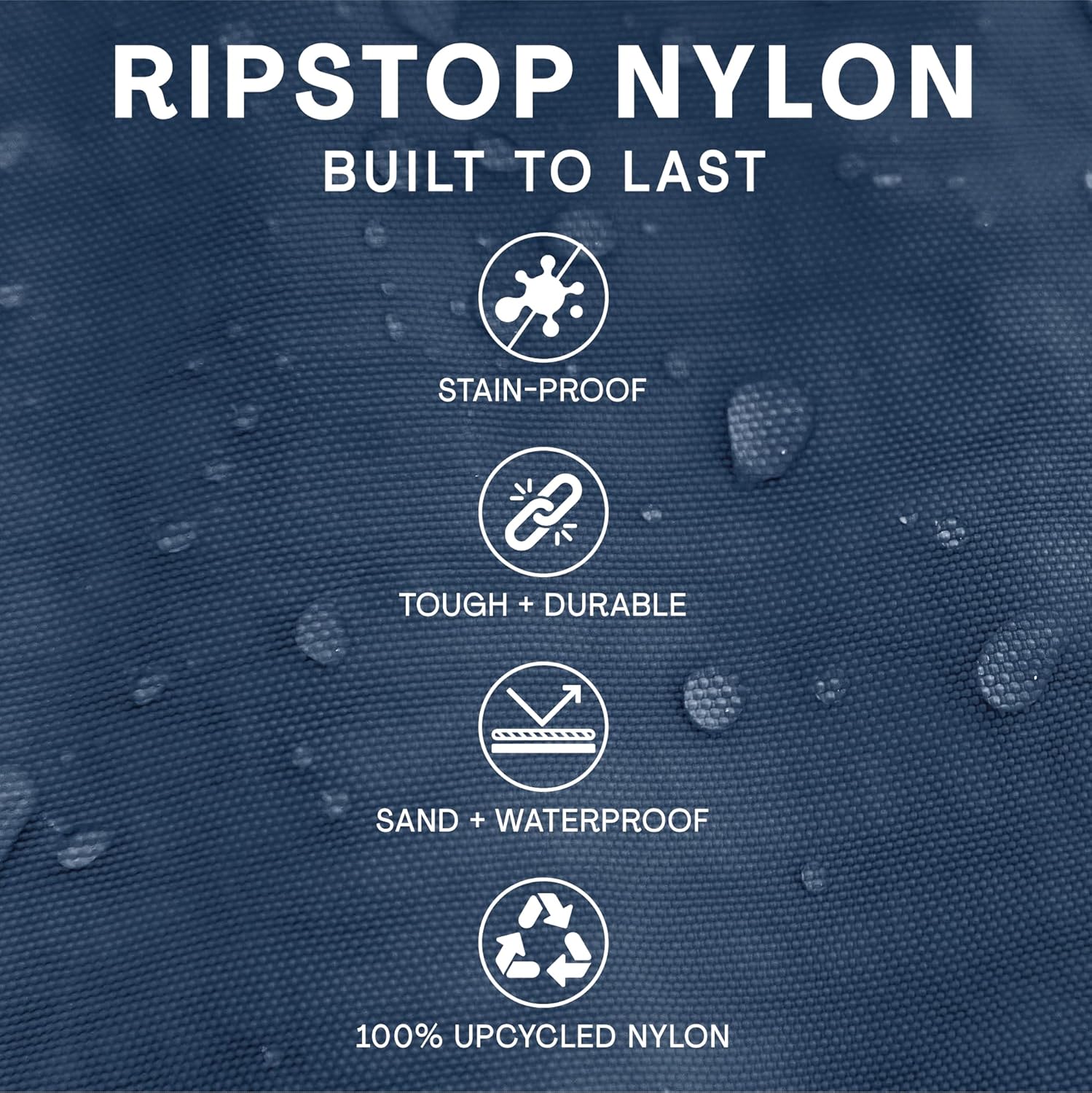 Bodysurf Beach Bags Waterproof Sandproof - Packable Foldable Nylon Zipper Tote Bag for Travel Lightweight, Pool, Boat, Cruise - Image 3