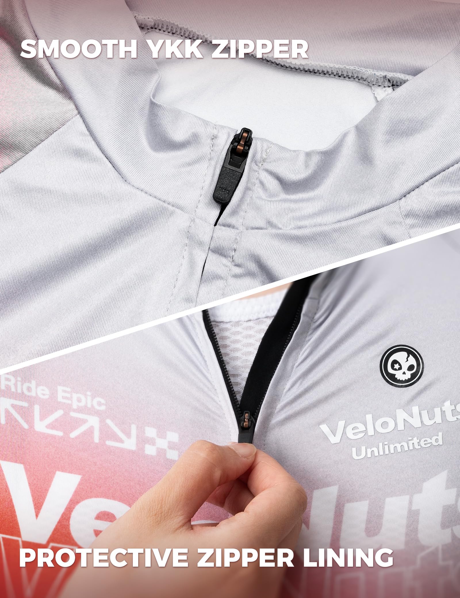 Radtrikot Damen Kurzarm Sommer Atmungsaktiv mit 3 Rückentaschen | Ultraleichtes Radtrikot mit Rückenmesh, YKK-Reißverschluss und Rutschfestem Silikonsaum für Rennrad, MTB und Alltag