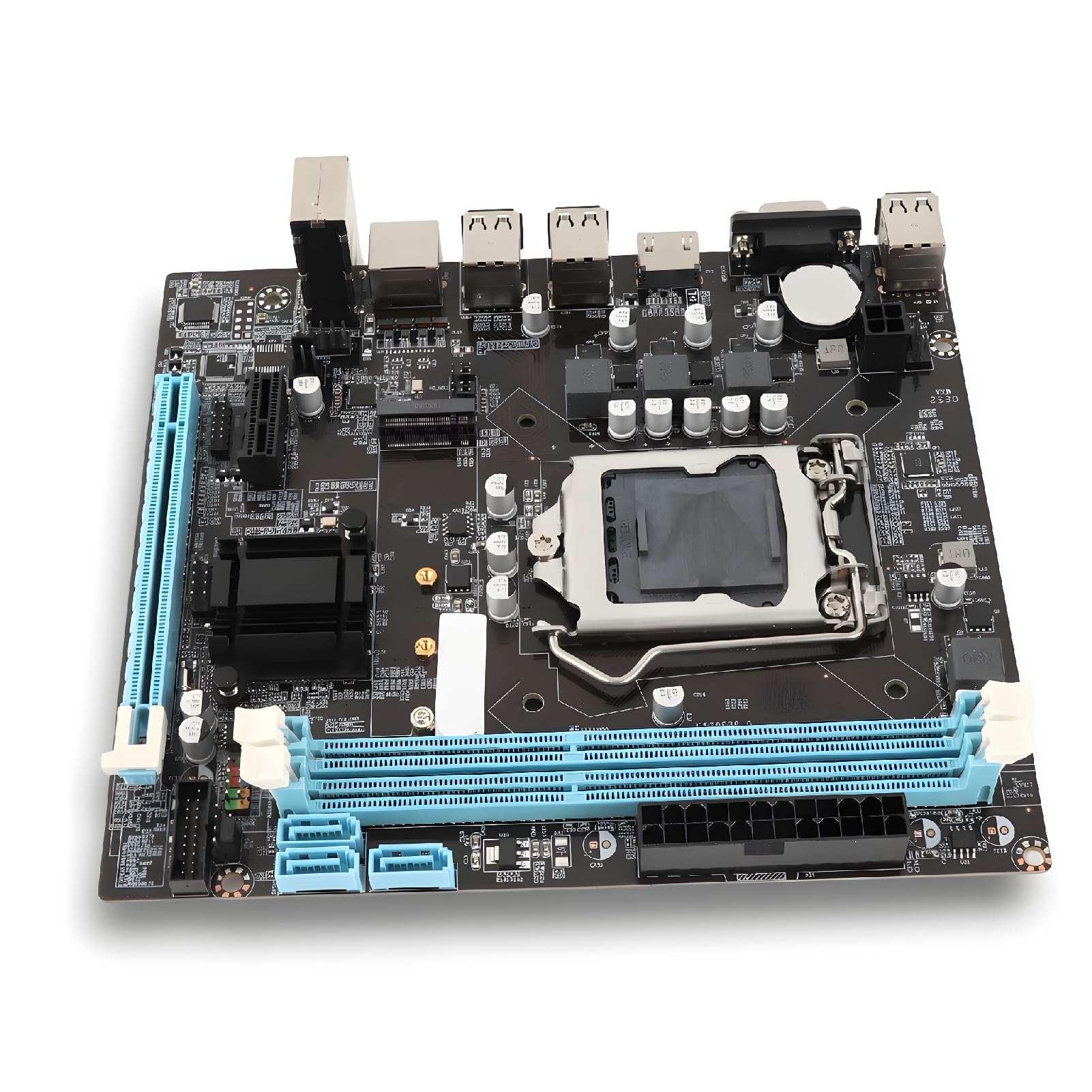 LGA 1150 Gaming-moederbord – H81, DDR3 1600MHz, M.2 NVMe/NGFF, SATA3.0, PCIe X16, HDMI – Voor Core I3/i5/i7 En Xeon E3 V3