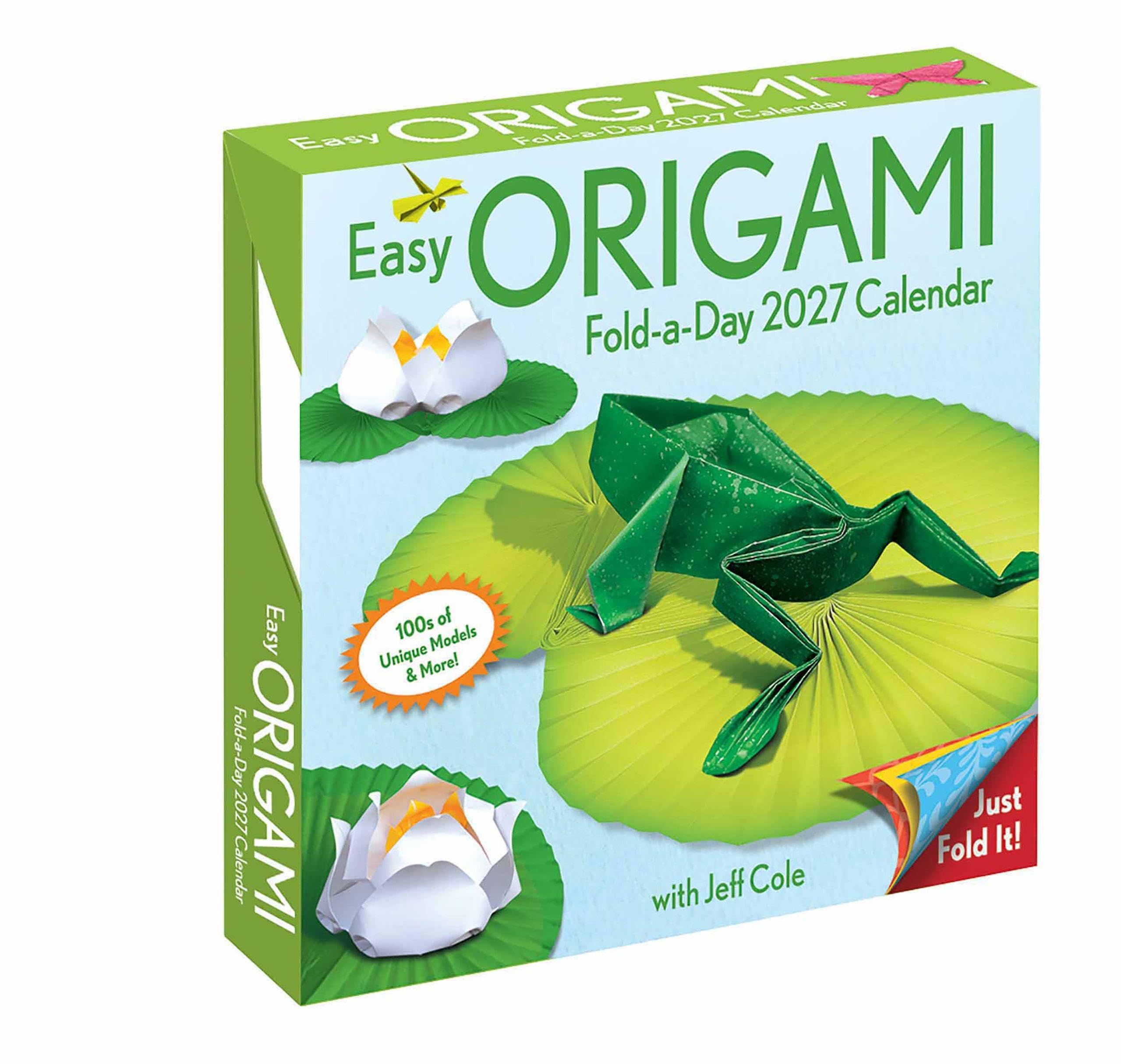 Easy Origami 2027 Fold-a-Day Calendar: Original Andrews McMeel-Tagesabreißkalender [Kalendar]