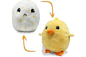 Peeps Squishmallow Reversible Chick To Egg Plushie