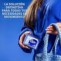 Vista 4 de Q-tips Hisopos, paquete de viaje, 30 unidades, paquete de 1 azul