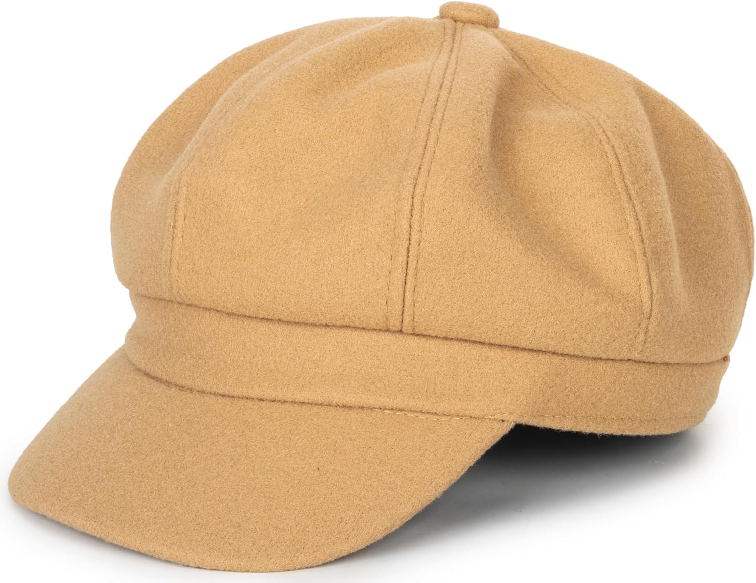 Kids-Girls-Wool-Newsboy Cap - Vintage Winter Outdoor-Boys-Beret Cabbie Hat-Octagonal Toddler Painter Cap for 3-8 Years