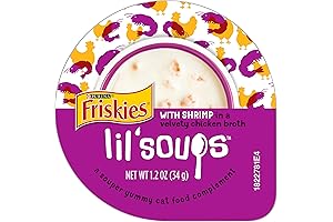 Friskies Lil' Soups for Cats: Grain Free, Lickable Delights