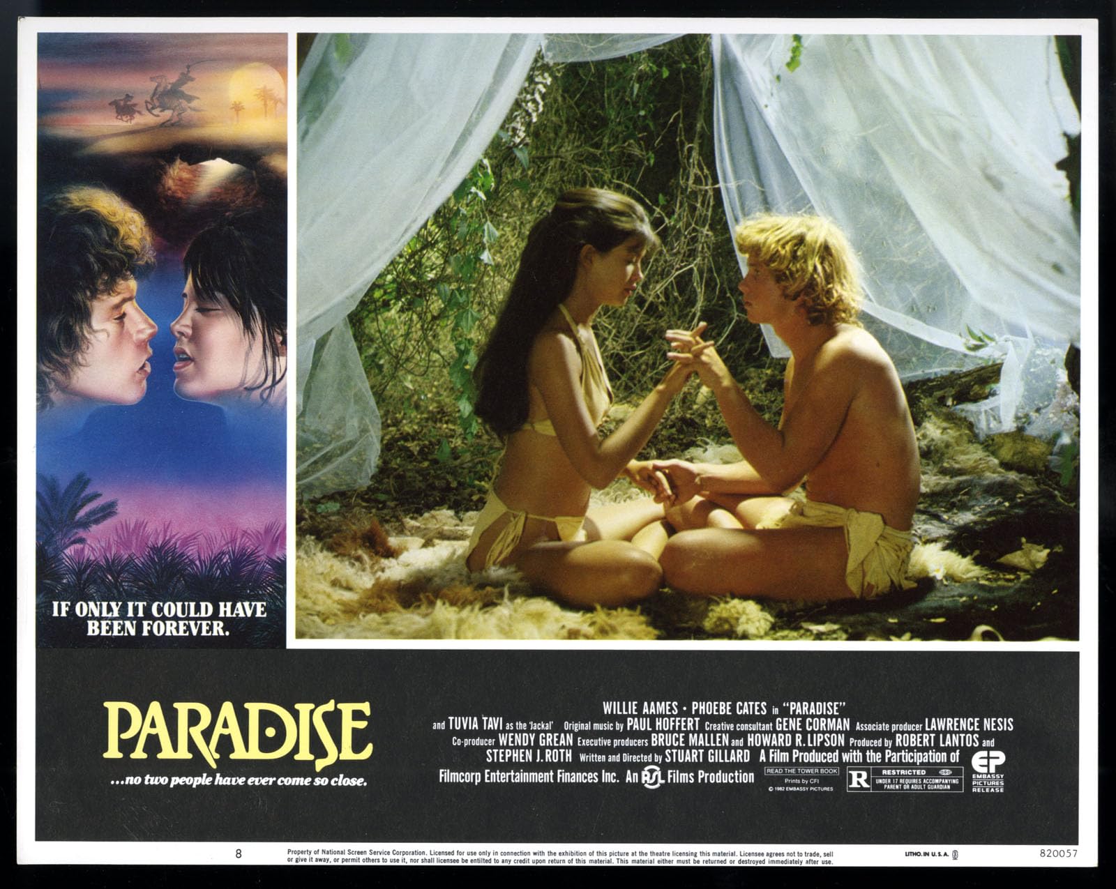 Paradise 1982 Poster They Call It Paradise