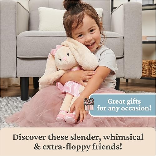 Miniatura 7 de GUND Amigos para llevar de peluche, juguete de caballo de peluche Penni Pony, caballo de juguete para edades de 1 año en adelante, lila, 15 pulgadas