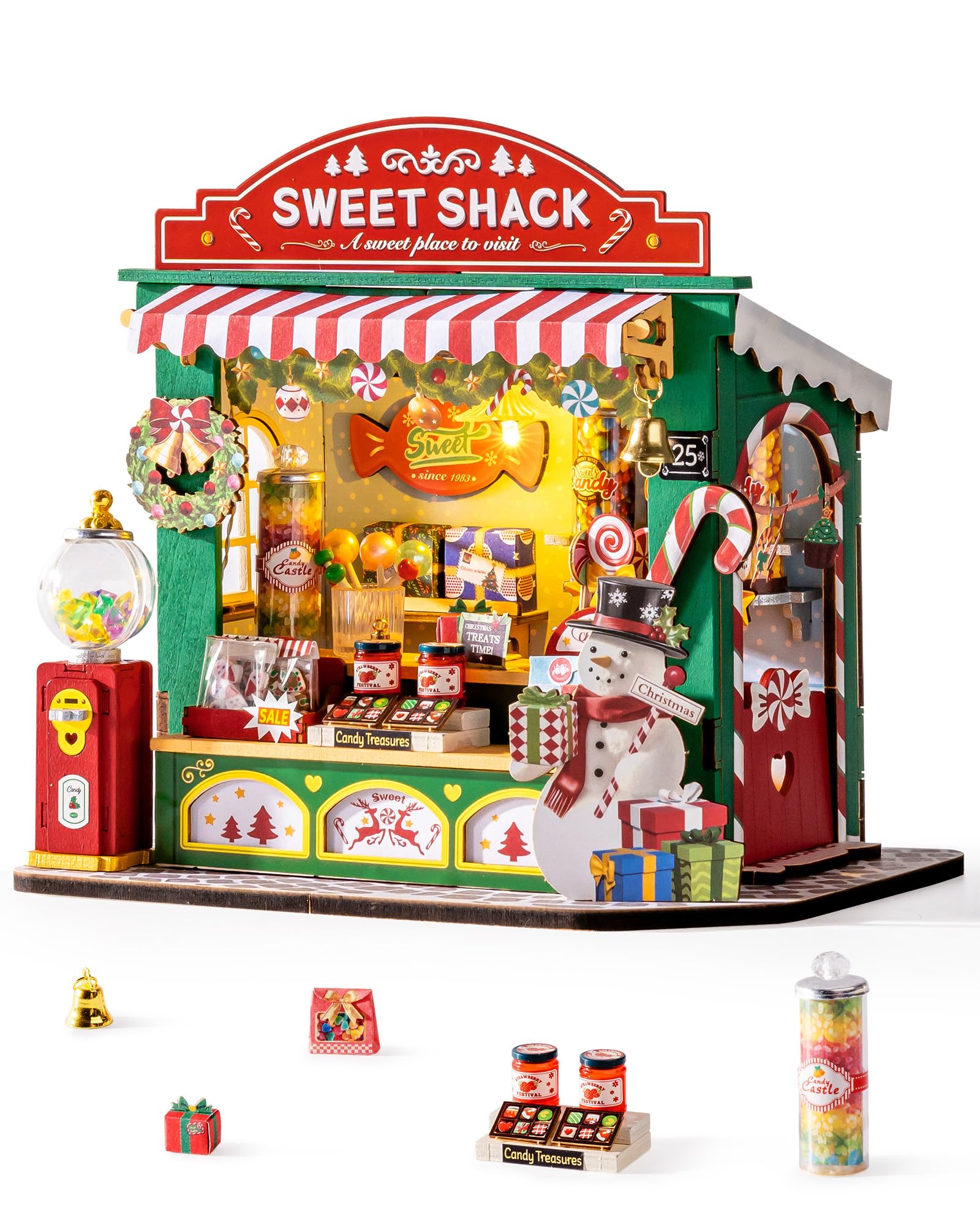 Amazon.com: ROBOTIME DIY Miniature House Kit for Adult and Teens