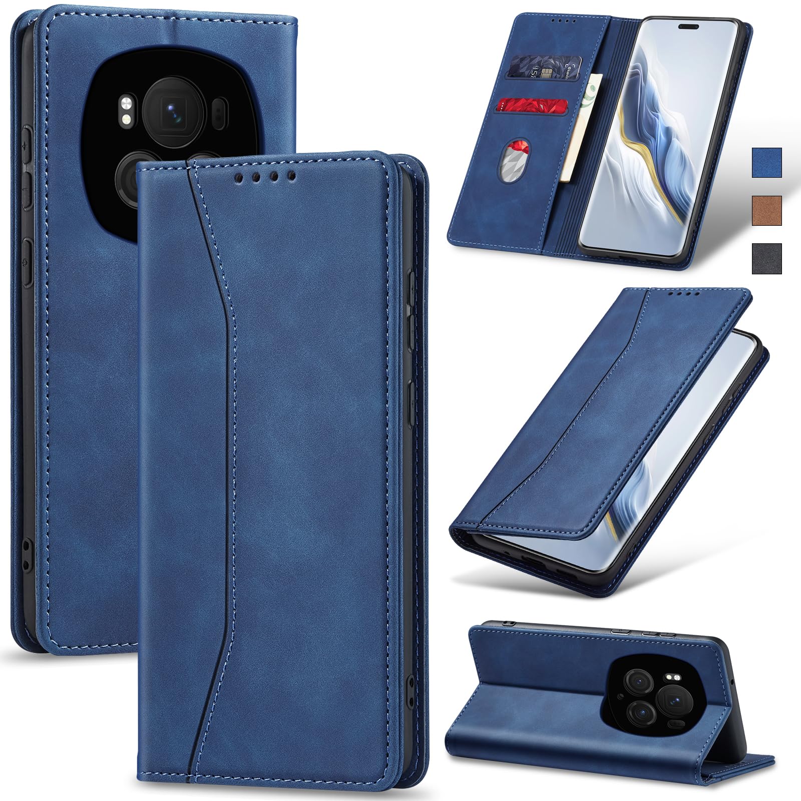 Étui smartphone sac à bandoulière pour Honor Magic6 Pro coque housse