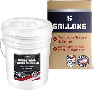 Industrial Truck Cleaner – Heavy Duty Degreaser, Tough on Grease & Grime, Safe on Chrome & Glass, 5-Gallon Bucket