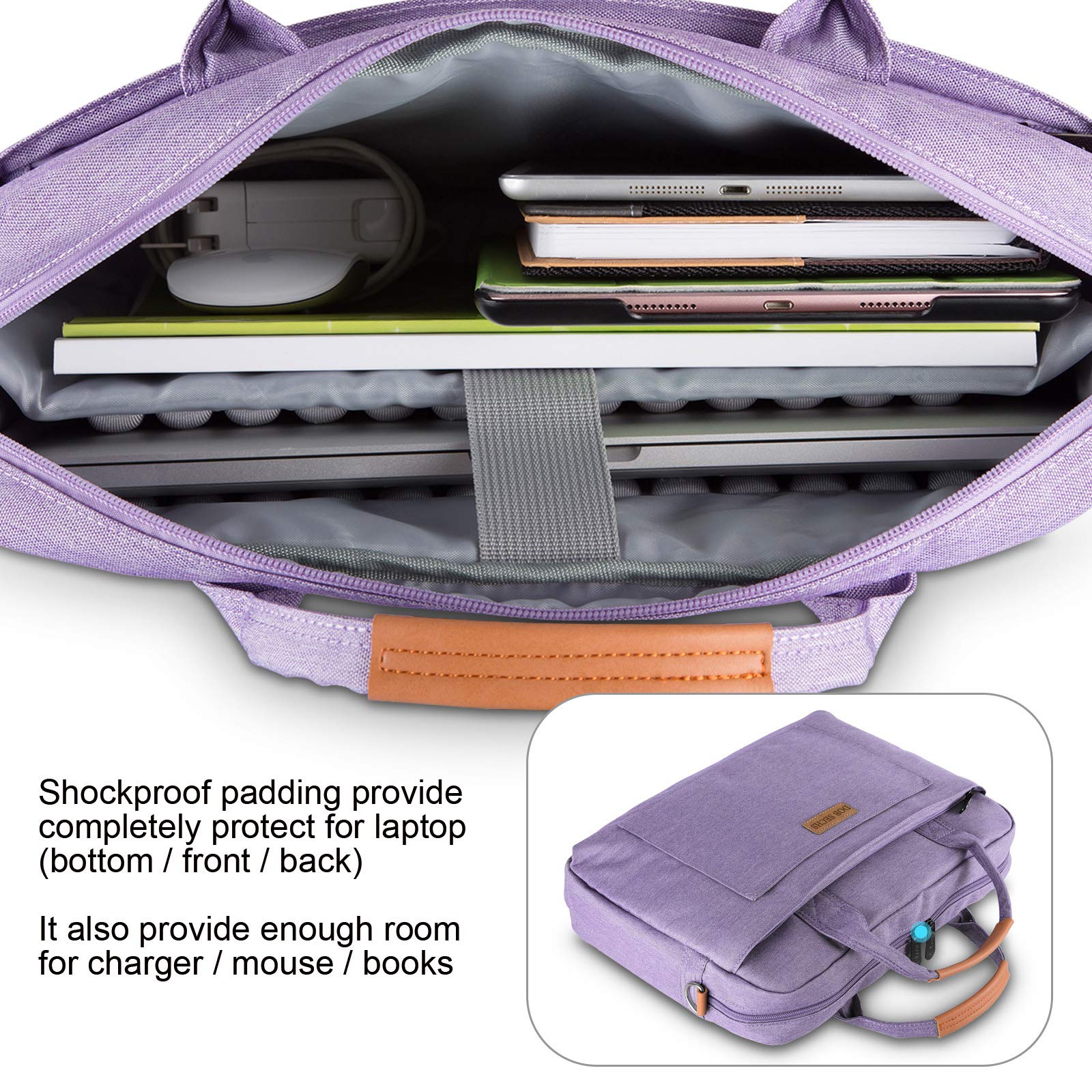 DOB SECHS Borsa per computer portatile Dell Alienware/MacBook/Lenovo/HP