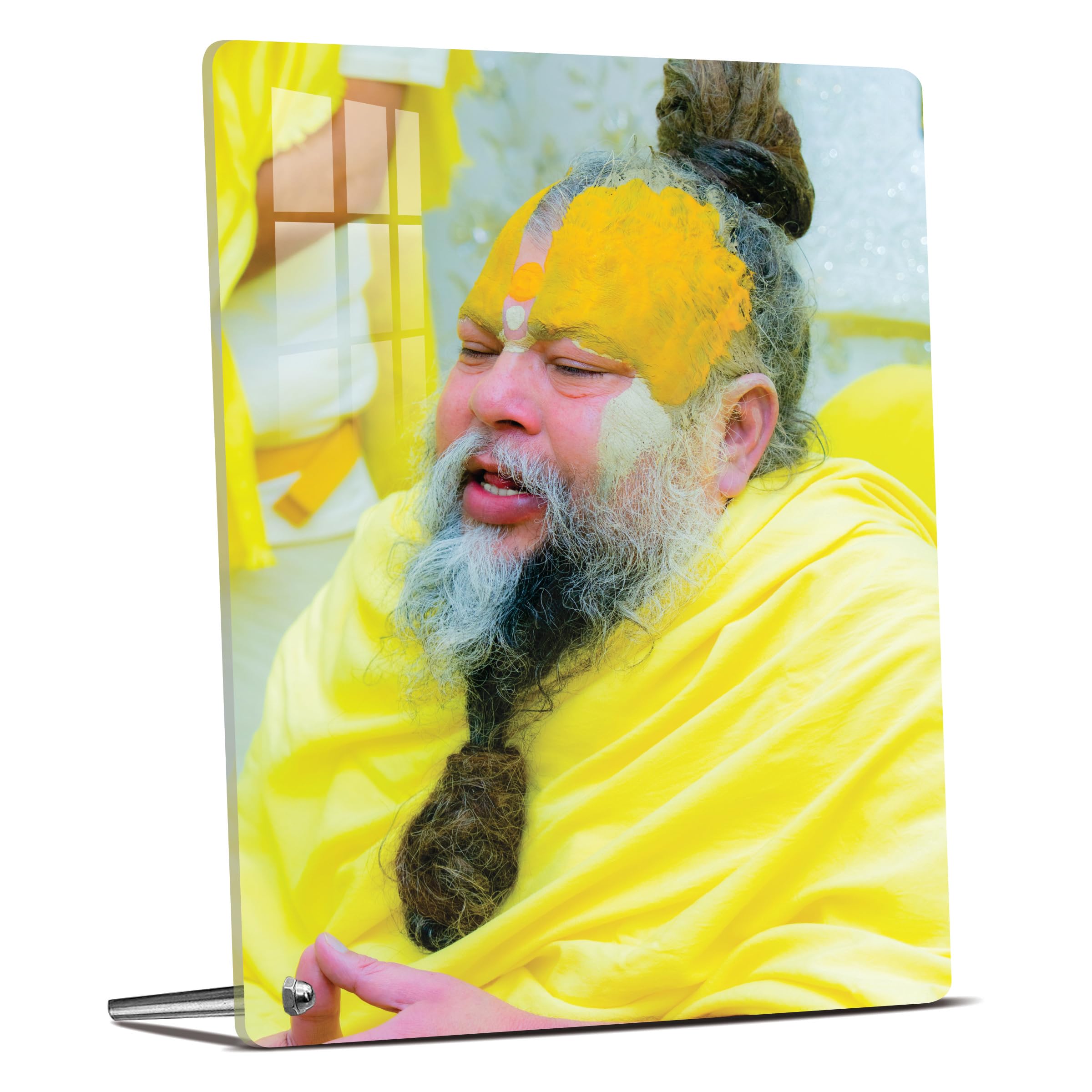 Divine Photo Frame of Premanand Maharaj Ji - Spiritual Gift -12