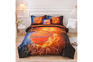 A Nice Night Bedding Set, A Basketball Lover's Essential