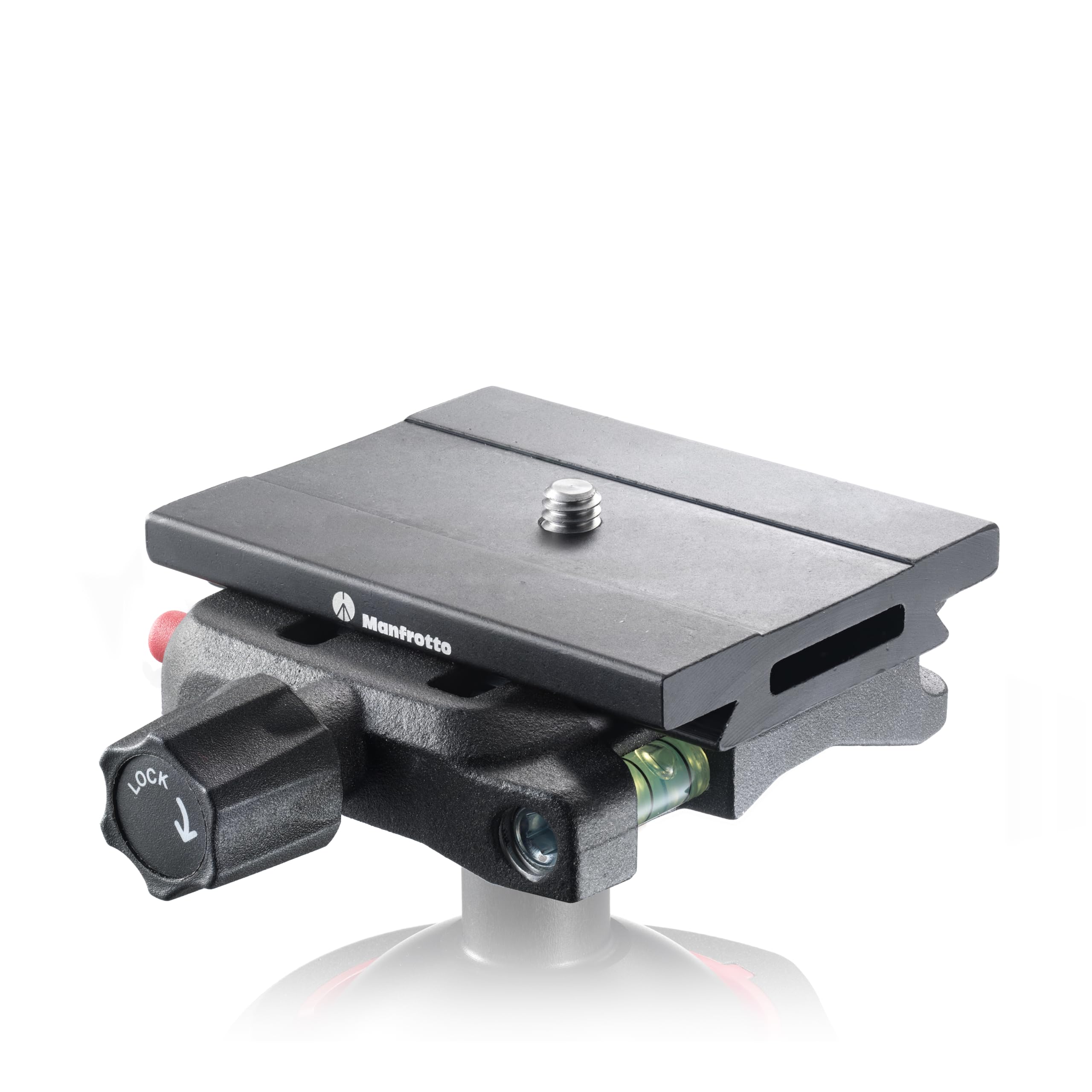 Manfrotto Top Lock adapter szybkiej wymiany, Arca czarny