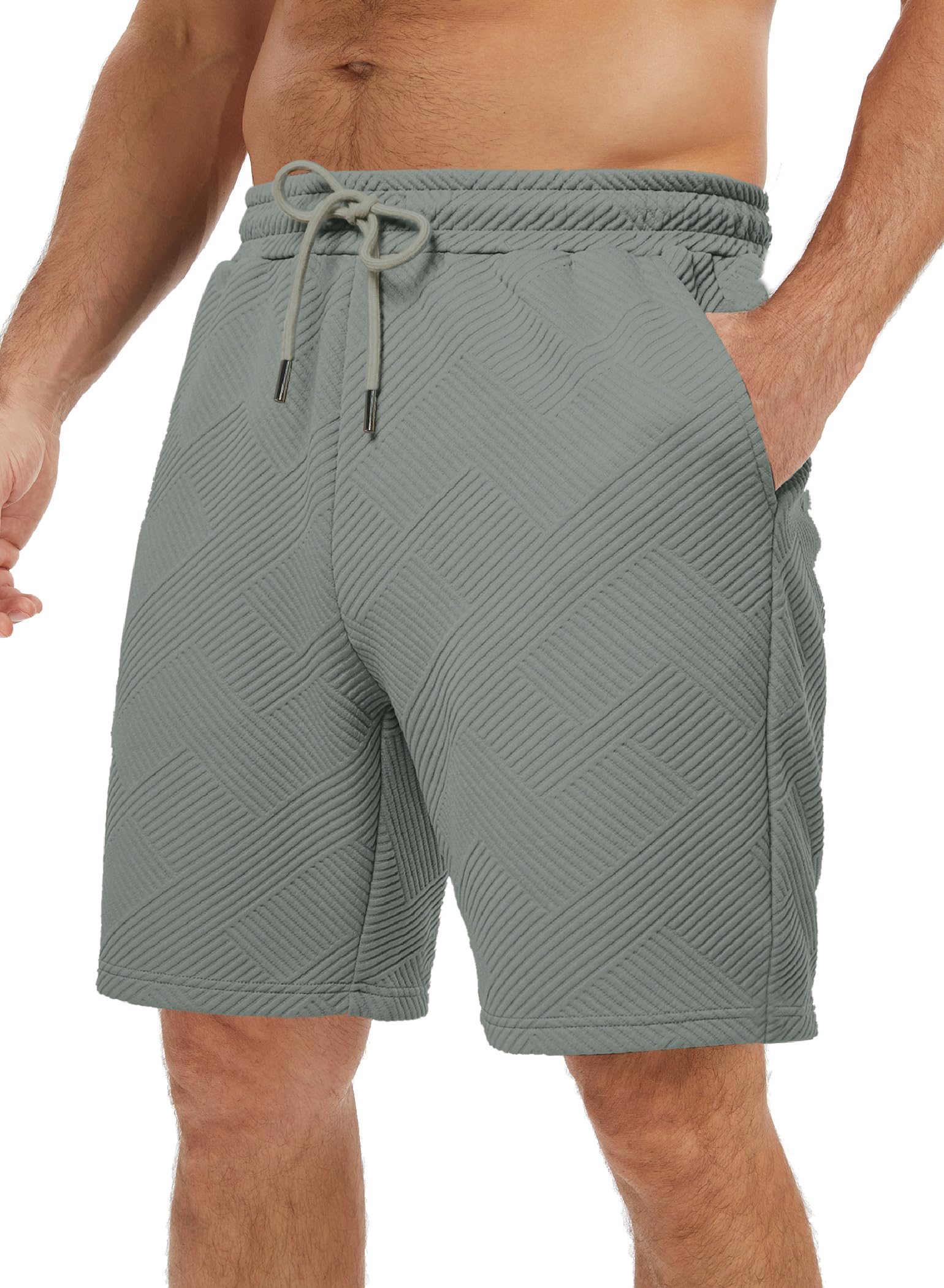 VOLTEXUS Kurze Hosen Herren Atmungsaktiv & Elastisch Sommer Freizeit Shorts mit Hohem Leicht Größen S-3XL
