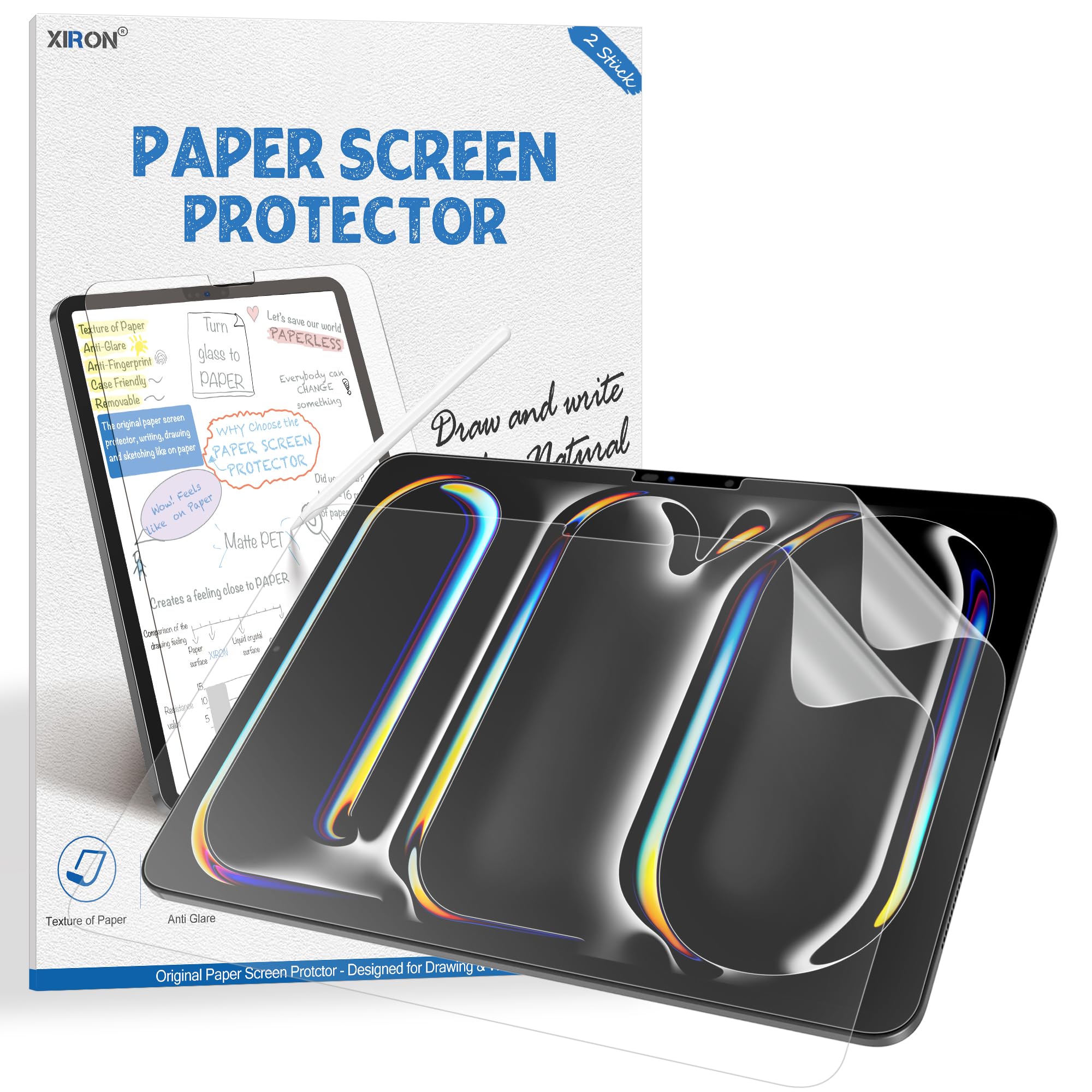 10th Gen Xiron Screen Protector Paperlike Screen Protector Ipad