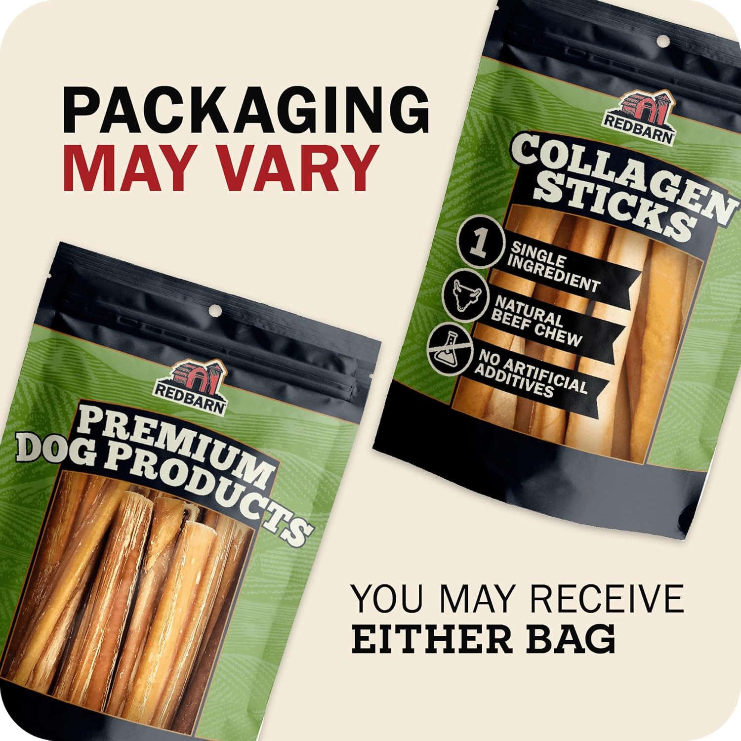 Redbarn Pet Products Recbarn Natural 12" Beef Collagen Braids - Case of 20 Sticks - Long Lasting Low-Odor Alternative to Rawhide & Bully Sticks -Single Ingredient Chew for Medium Large Dogs - Image 10