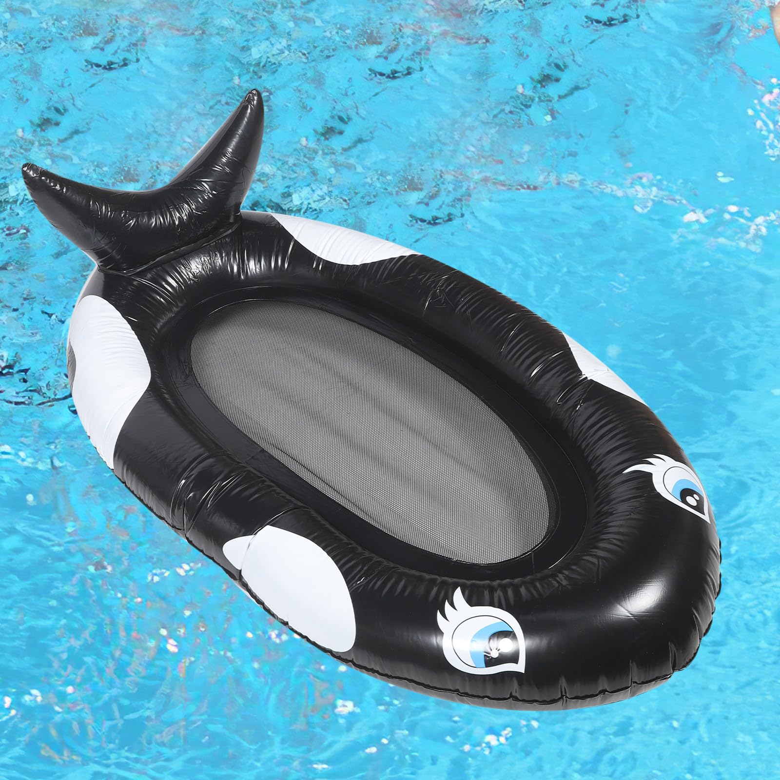 Hamaca Flotante para Piscina Diseño Bonito y Superficie Suave, Inflable para Adultos