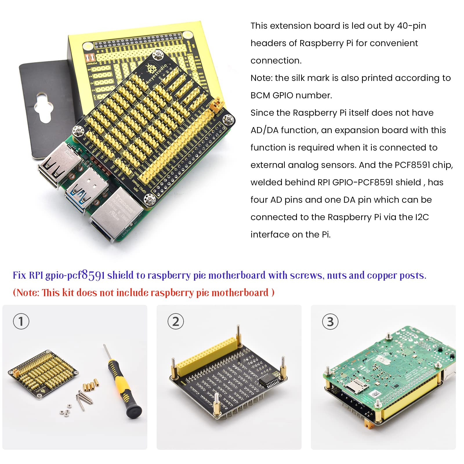 Snapklik.com : KEYESTUDIO 37 Sensors Modules In 1 Box Starter Kit For ...