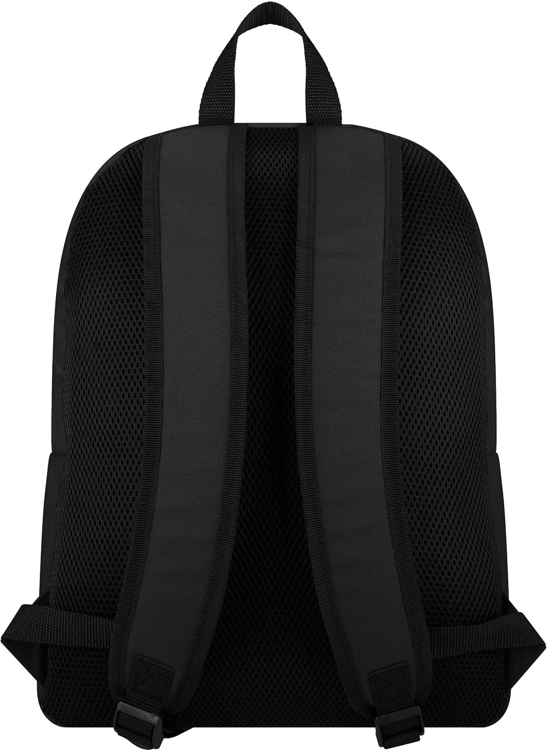 FOCO NFL Officially Licensed Team Color Primary Logo Solid Stripe Football School Bag Travel Backpack - Las Vegas Raiders - Black - Image 3