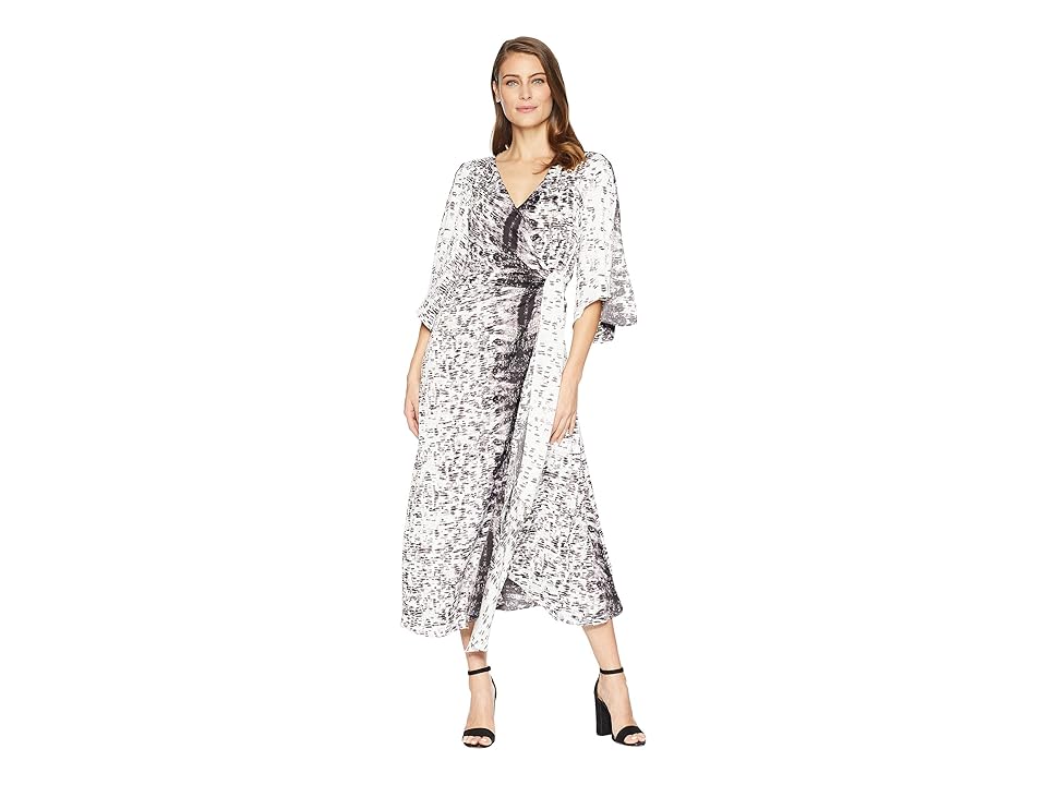 

Kenneth Cole New York Drapy Maxi Dress (Urban Traction All Over Grey Combo) Women's Dress