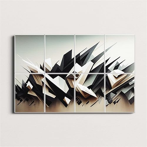 Soon Global Paquete de 8 paneles acústicos, paneles de pared insonorizados, paneles absorbentes de sonido de 48 x 32 pulgadas, paneles acústicos