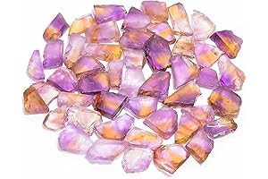 Natural Ametrine Crystal Raw Ametrine Rough Ametrine Slice Stones For Jewelry Craft