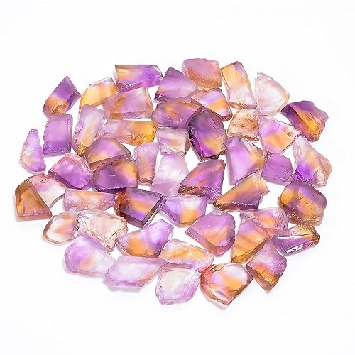 Natural AmetrineCrystals Raw Ametrine Rough Ametrine Slice Stones Ametrine Chunks Stone For Cabochon Reiki Crytsal Healing Home decor Jewelry Card