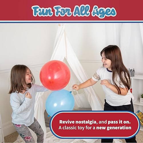 Miniatura 3 de Way Back Toys - Juego de 2 globos perforadores, juego divertido familiar para edades de 5 años en adelante
