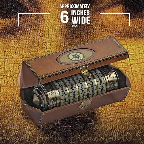 Miniatura 3 de Prop Réplica del Cryptex de "El código de Da Vinci",escala 1 1.