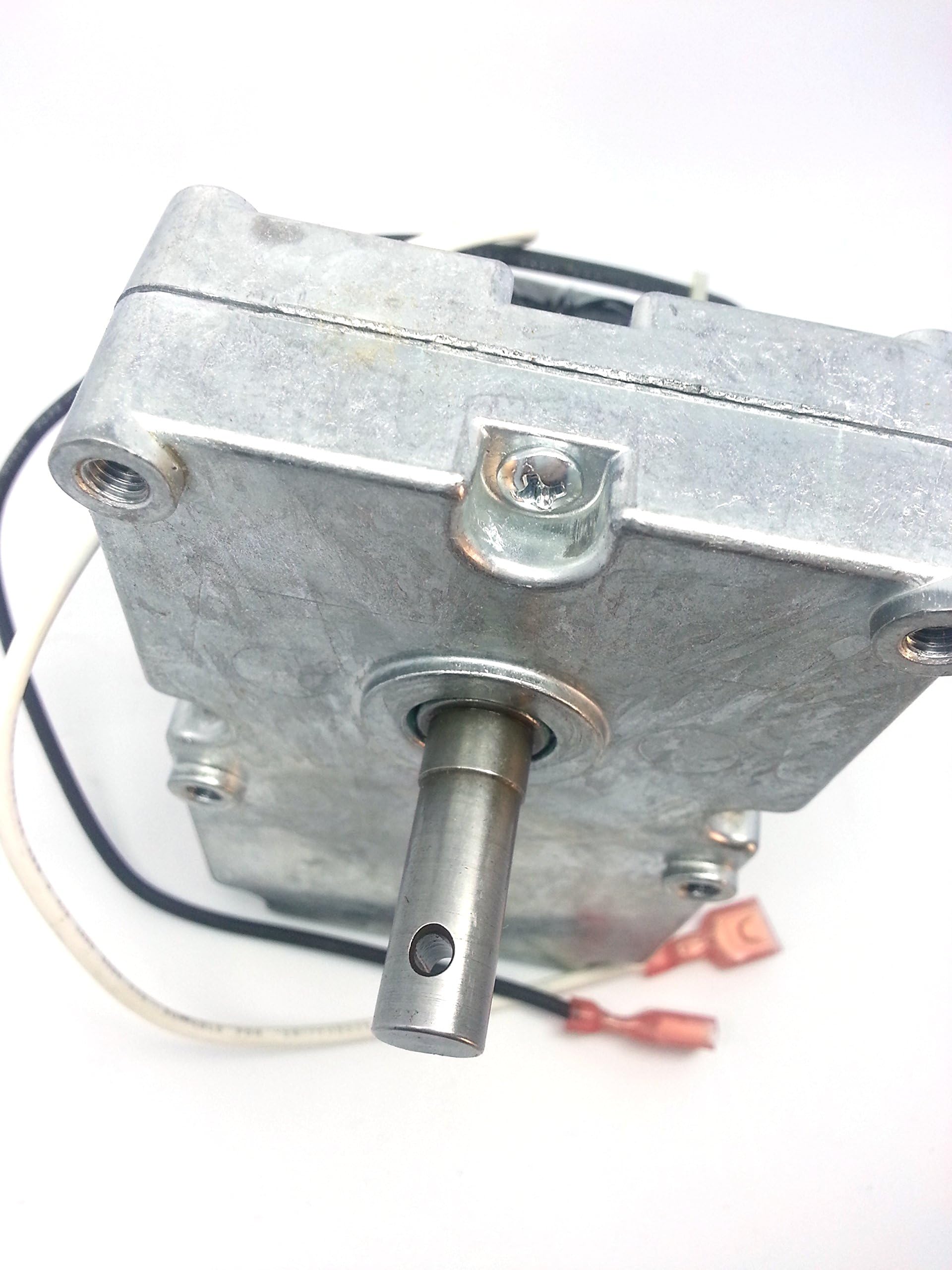 King and Ashley 1 RPM W/Hole Counter Clockwise Auger Feed Motor!