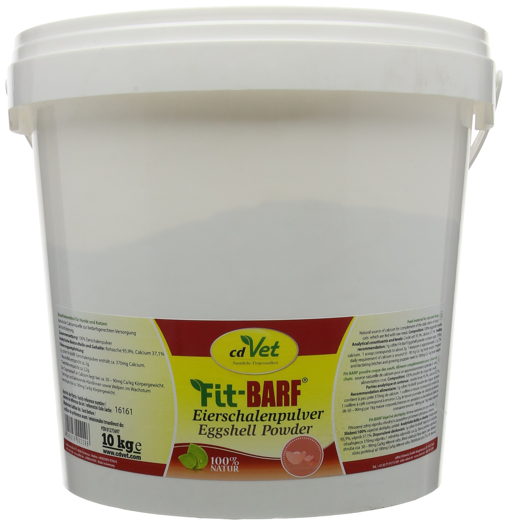 Fit-Barf Eierschalenpulver für Hunde & Katzen 10kg