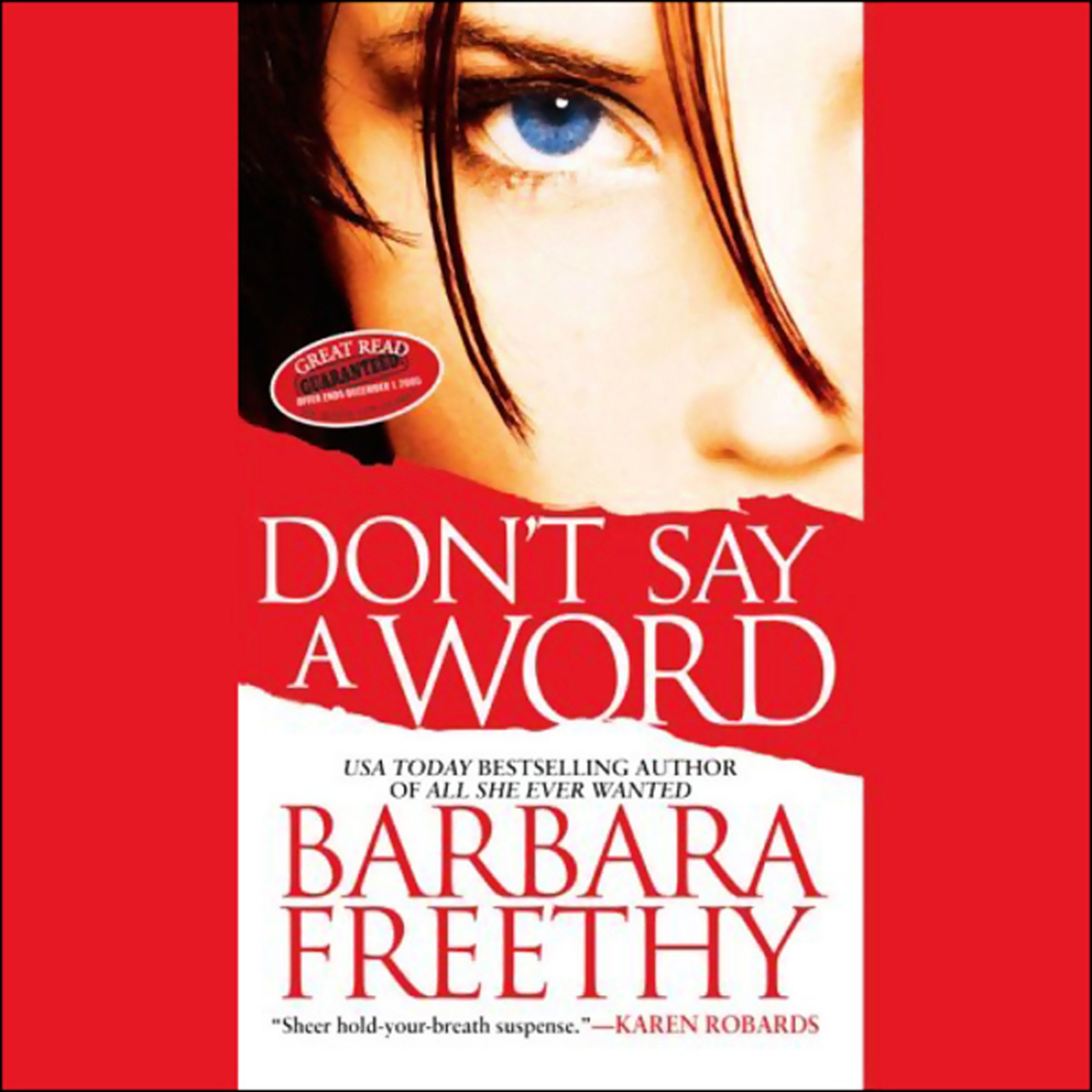 Cover art for Don't Say a Word