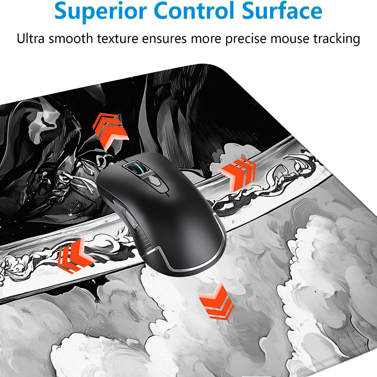 Amazon.com: Katana Gaming Mouse Pad Japanese Samurai Sword Black
