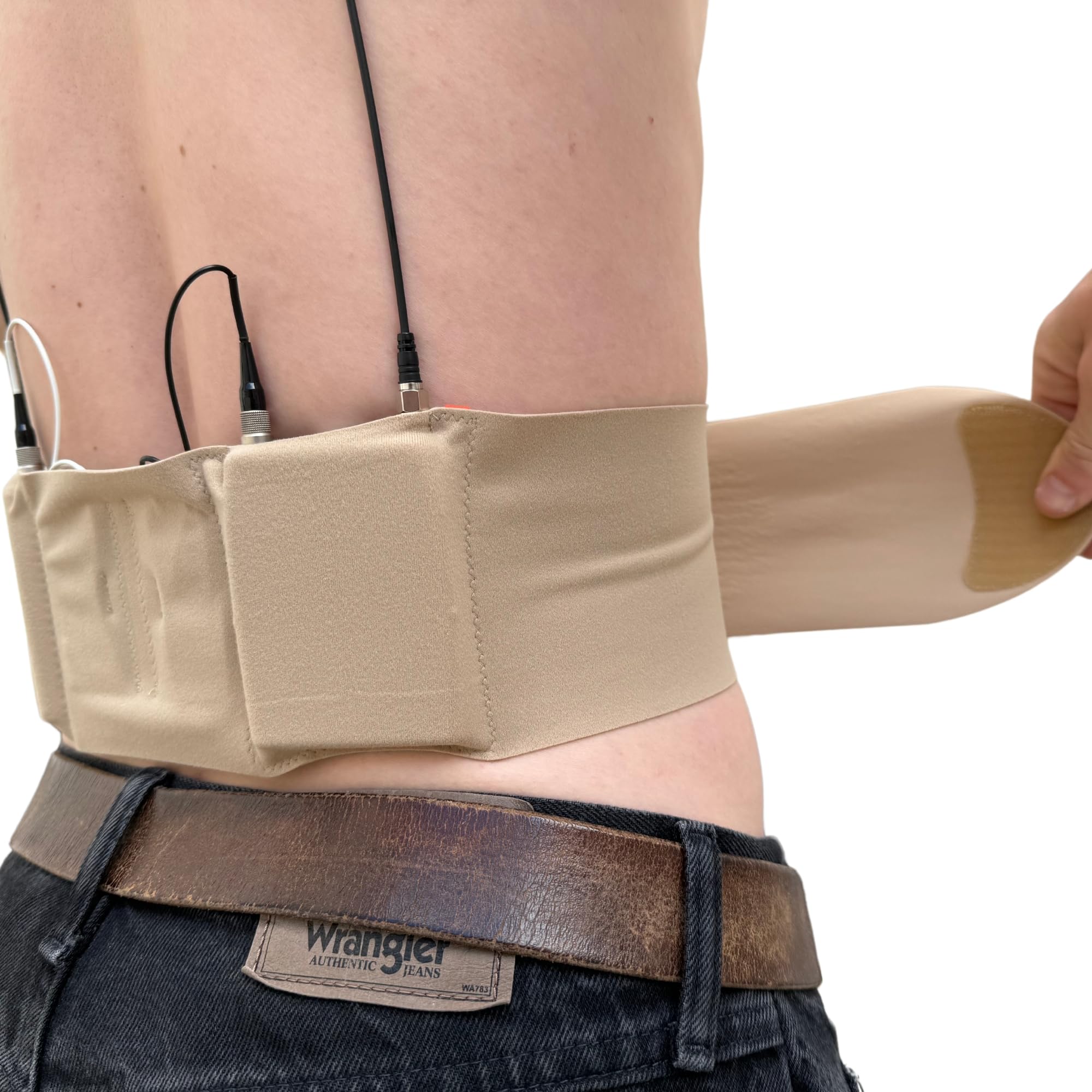 URSA Waist Strap Ultra Slim, Breathable & Stretchy Microphone Transmitter Straps. Compatible with Most Transmitter/Receivers - Image 2