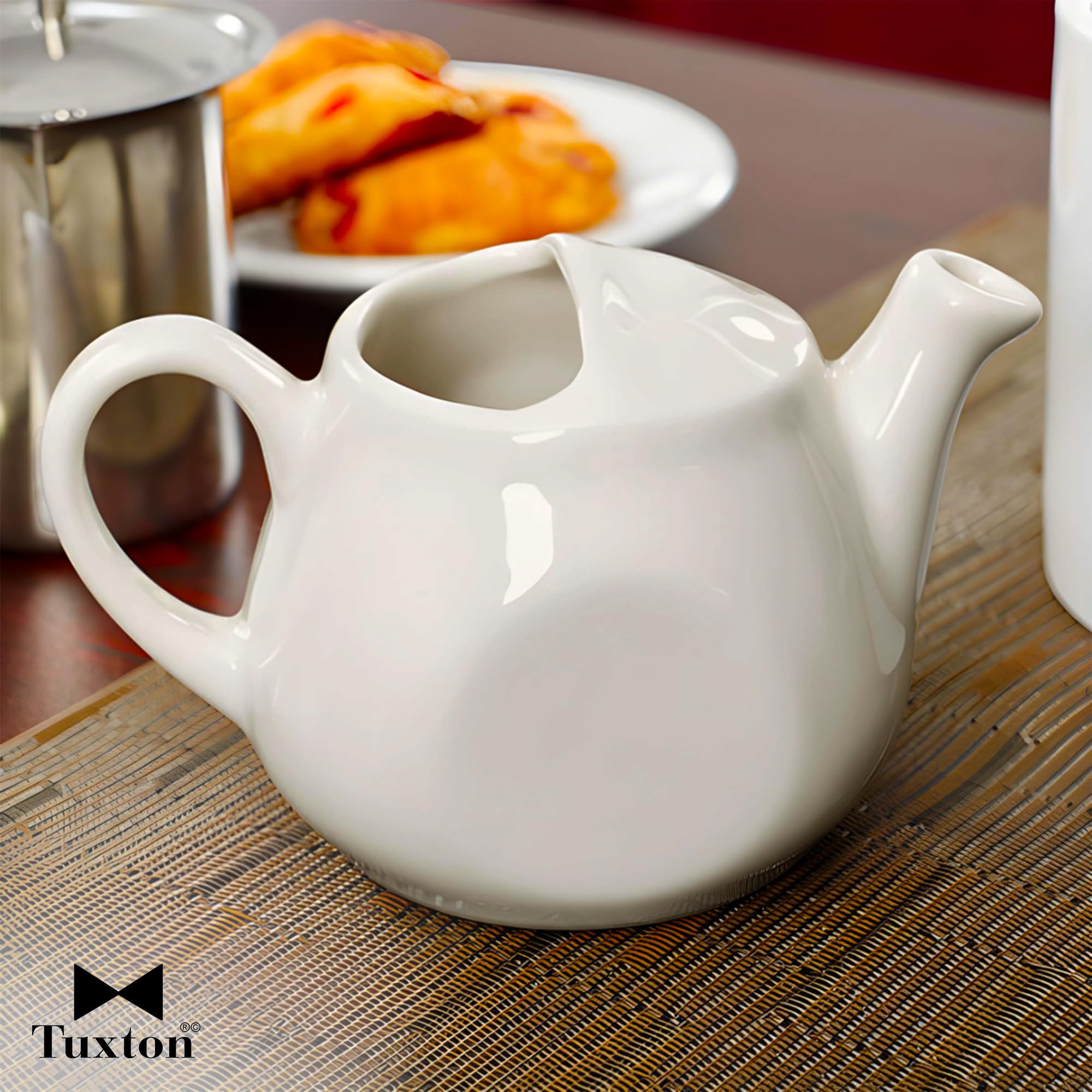 TEA＠　1001 Amazon.com: Tuxton China BET-1001 Teapot, 10 oz., 3-3/8