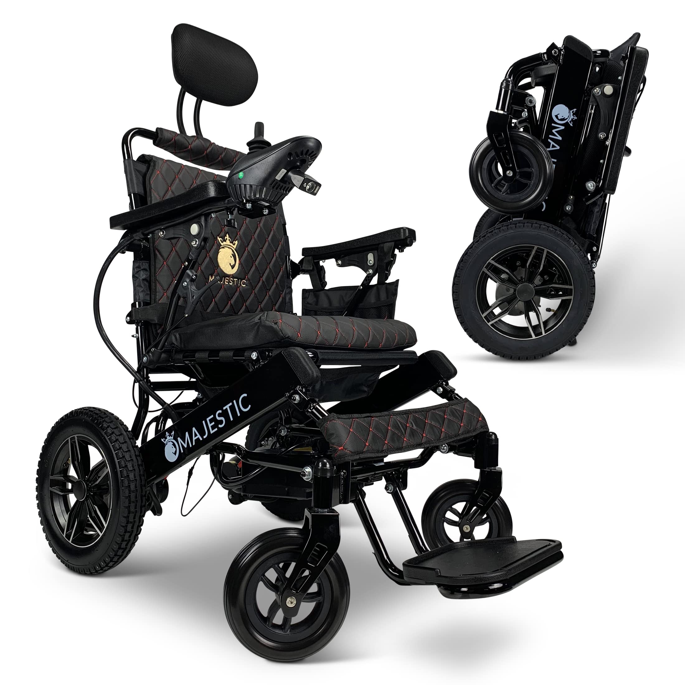 2021 Limited Edition Remote Control Foldable Electric Wheelchair Mobility Aid Lightweight